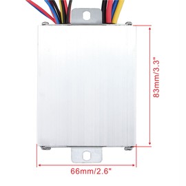 WOOSTAR Motorcycle Speed Controller 36V 500W Replacement for Electrical Scooter E Bike Bicycle Tricycle Brush