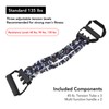 Chest Expander Adjustable Latex Nylon 3 Tube Chest Expansion Muscle