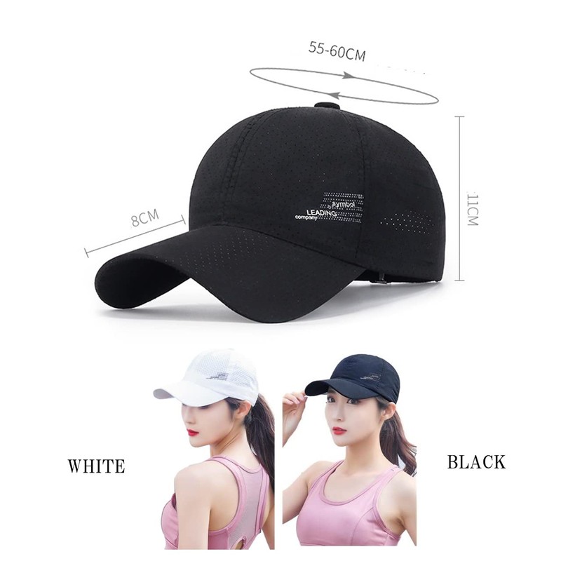 G-tiamo Women's Sports, Walking, Running, Training Cap, Breathable, Lightweight, Quick