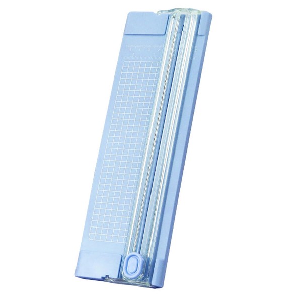 Blue Paper Cutter Blue Multi-functional Paper Trimmer, Slide Cutter, Convenient