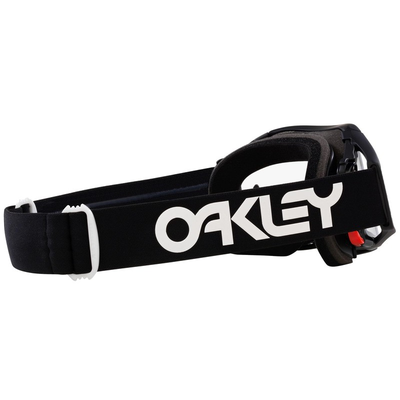 Oakley Airbrake MX Goggles, Black White B1B w Clear