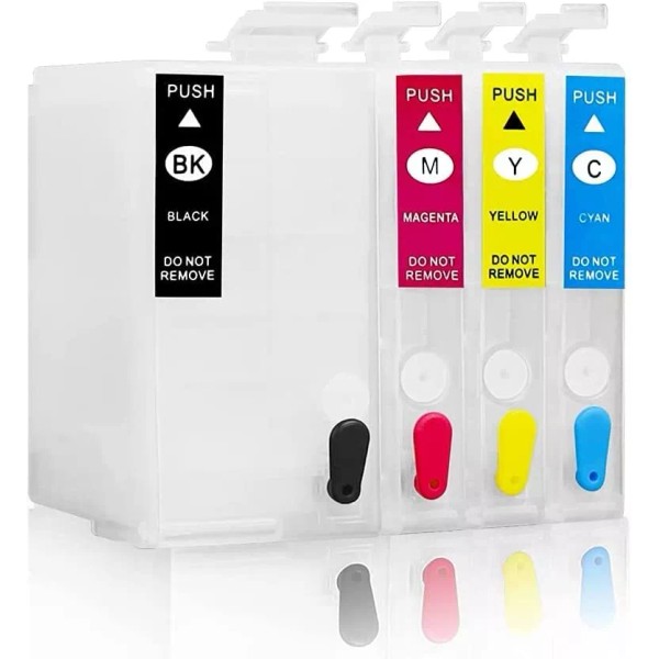 Raleza Ink Empty Refillable Sublimation Ink Cartridges Compatible with WF-3620