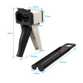 Pistola Dispensadora, Dispensador de Mezcla Universal de Impression Pistola Dispensadora de Silicona para 50 Ml de Silicona