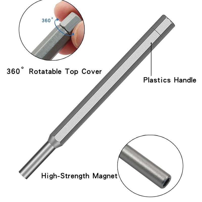 Coufce 24 in 1 Premium Precision Screwdriver Set, Magnetic Small