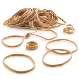 PlasticMill Rubber Bands - #33 Size - Natural Rubberbands - 1LB/500 Count.