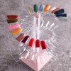 CENPEK Spiral Nail Set, Artificial Nail Set, Nail Colour Display