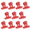 JAM Paper - Clips de bulldog, Rojo, Small (22mm)
