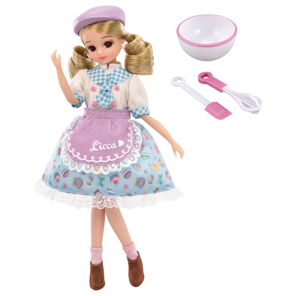 Takara Tomy Licca-chan Doll LD-13 Longing Pastry Chef Dress Up