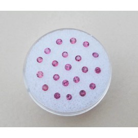 pinnaclediamonds Over 1 Carat Garnet Loose Faceted Round Natural Gem Parcel 2mm each