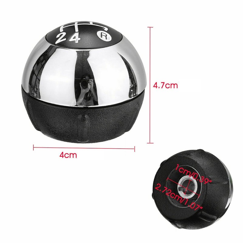 car passion Complete Gear Knob Compatible with Fiat 500 5