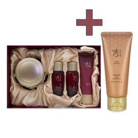 Sooryehan Hyobidam Fermented Eye Cream Special Special 50ml+Sooryehan Bone Cleansing Foam 100ml / 수려한 효비담 발효 아이크림 특별 기획 50ml+수려한 본 클렌징 폼 100ml