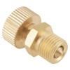 1 Piece Brass Bleed Valve Screw High Pressure Electric Pump