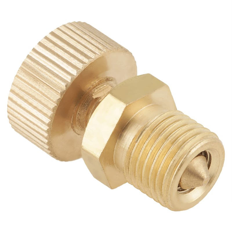 1 Piece Brass Bleed Valve Screw High Pressure Electric Pump
