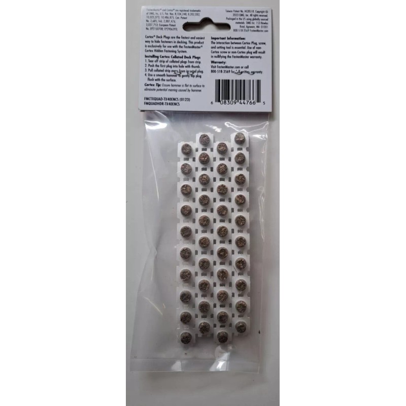 Made from: Trex Foggy Wharf Composite Decking 40 COLLATED FASTENMASTER