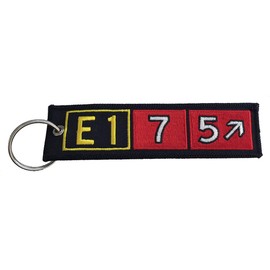 Airport Taxiway Sign Keychain (Embraer 175)