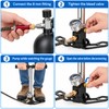 4500 PSI 3-Stage High Pressure Hand Pump with Gauge, 19.7