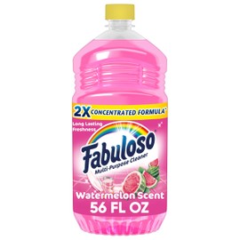 Fabuloso Multi-Purpose Cleaner & Floor Cleaner, 2X Concentrated, Watermelon Scent, 56 fluid ounces