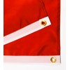 twinsmanufacturing Turkey Flag 90 x 150 cm with Brass Eyelets,