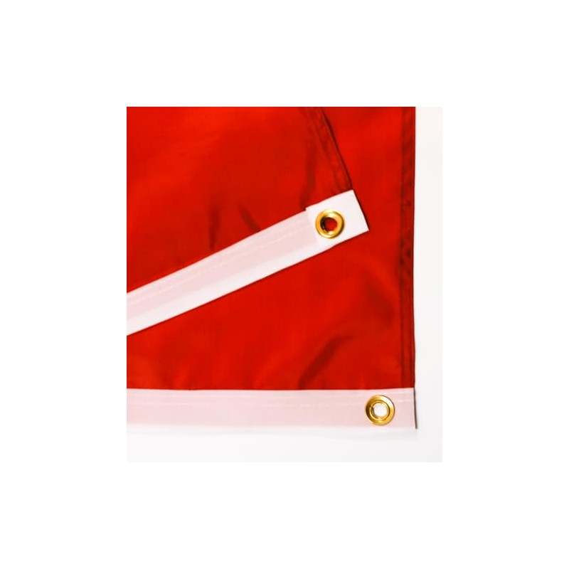 twinsmanufacturing Turkey Flag 90 x 150 cm with Brass Eyelets,