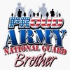 HOF Trading Proud Army National Guard Brother Vinyl Sticker Waterproof