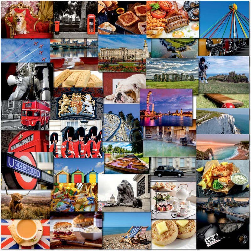 doodlecards 40 x London Postcards Mixed Multipack from Iconic London