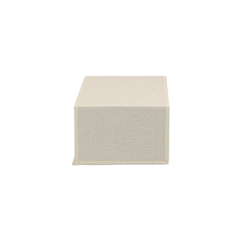 Household Essentials Small Drop Front Shoe Box 2 Pack, Beige