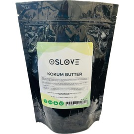 Oslove Organics Kokum Butter-Pure, Natural, Fresh, Thickener for Whipped Body Butters, Sunscreens, Soaps, Deodorants and Lotions | 1LB.