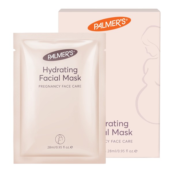 Palmer's Pregnancy Hydrating Facial Sheet Masks, 0.95 fl. oz. (Pack of 5)