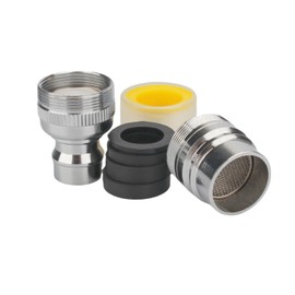 Dishwasher Faucet Adapter (Chrome-brass) fit for Danby, SPT, Homelabs, Costway, Panda, Rovsun Portable Dishwasher to Sink