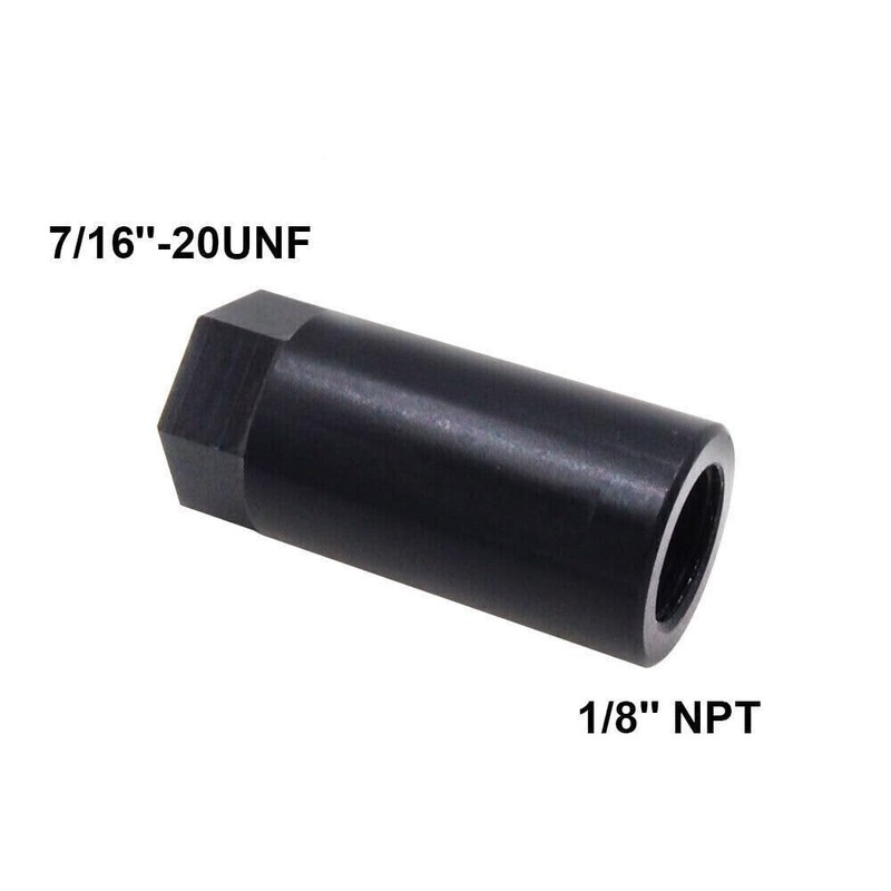 Fuel Rail Pressure Gauge Adapter Tool Compatible with GM Fuel