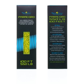 550 Paracord Bracelet Parachute Cord - 7 Strand Type III Paracord Rope (Dayglow)