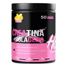 Creatina  Colágeno Suplemento Monohidratada Heragen 500g                                                                                              