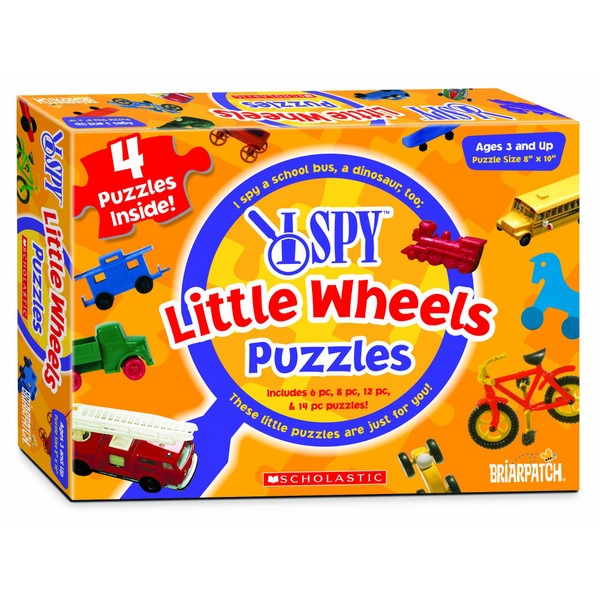 Briarpatch, Spy in Little Wheels Puzzle, 8.00 2.00 11.00