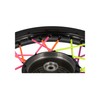 Set: 36x Spoke Covers Neon Pink, Spoke Guards, Length 180mm