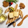 Totally Bamboo Sea Turtle Charcuterie Board with Spreader Knife Gift