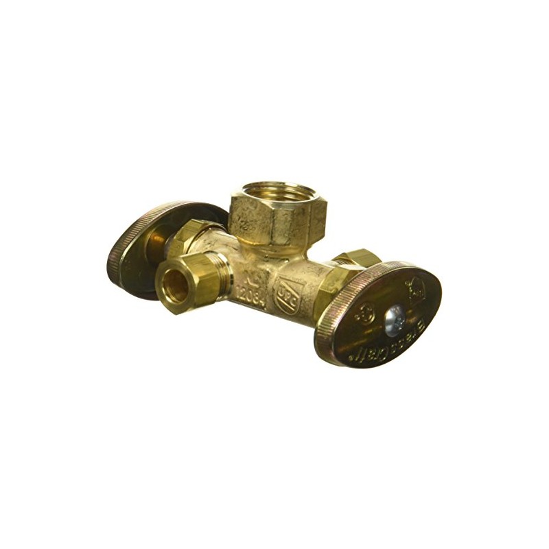 Brass Craft R1701DVX R Dual Outlet Shut-Off Valve