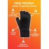 HEAT HOLDERS Ladies Solid Knitted Fingerless Gloves Ideal for Smartphone
