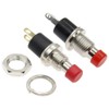 Switian Pack of 10 Mini Push Button SPST Momentary Switch