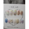 Cozy Christmas drawing [Handmade nail tip] Emily Nail - Medium