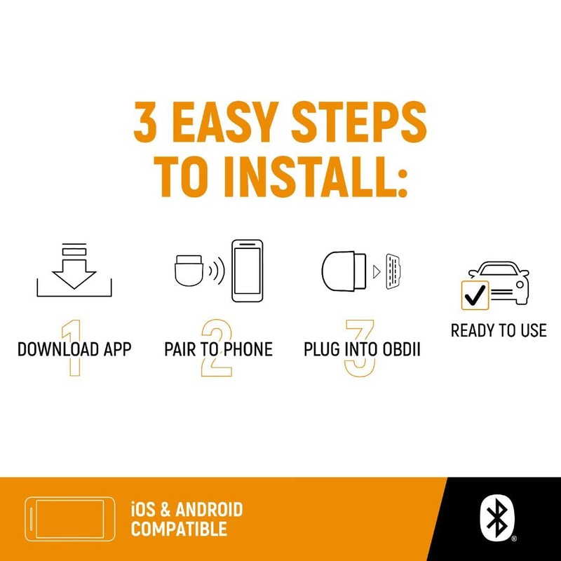 GEARWRENCH Everyday Diagnostic Tool Bluetooth OBDII Tester | GWSCAN