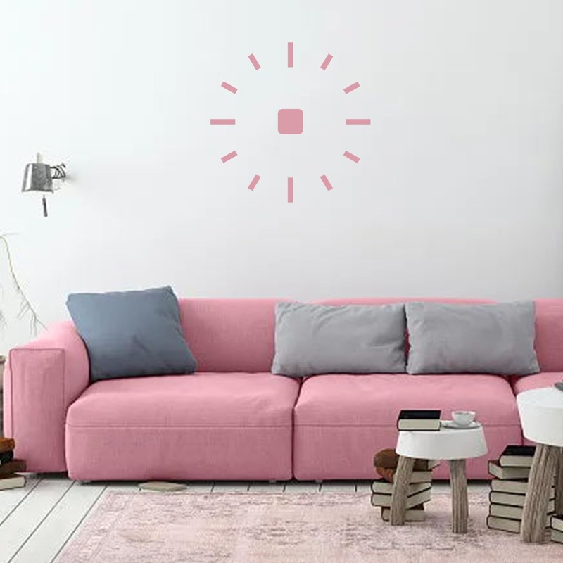 BETAGT 12" Circle Clock Face Template, Acrylic Router Template for