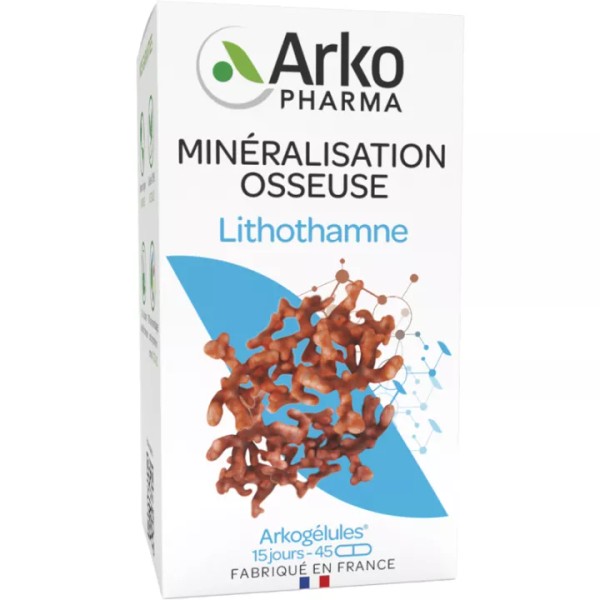 Arkogélules Lithothamne Minéralisaion Osseuse, 45 capsules