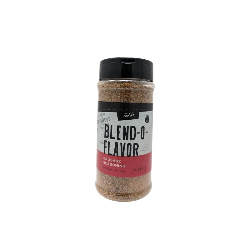 Todds Blend-O-Flavor Sausage Seasoning 11.5 oz Jar