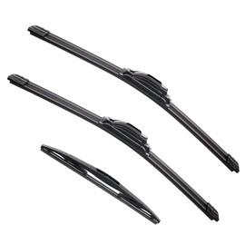 ANIKLUIM® 26"+ 20" Wiper Blades with 10" Rear Wiper Blade Set Replacement for 2021-2023 Grand Cherokee L Windshield Wipers Original Factory Quality (Pack of 3)