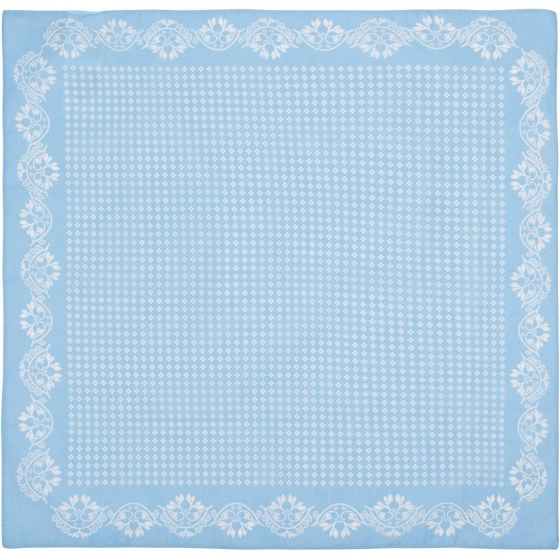 styleBREAKER 01016201 Women's Triangular Scarf Cotton with Floral Pattern, Multifunctional