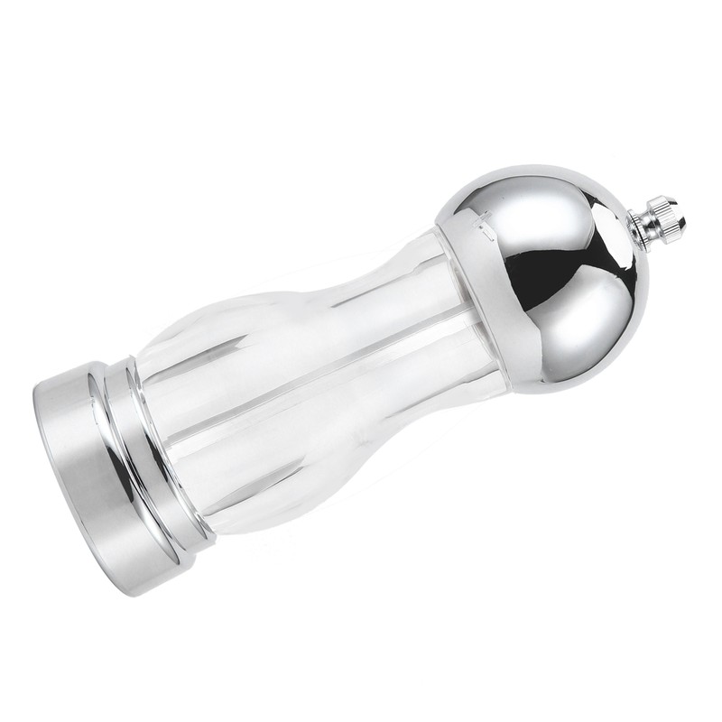 Salt Pepper Grinder Manual Seasoning Mill Shaker Round Acrylic Spice