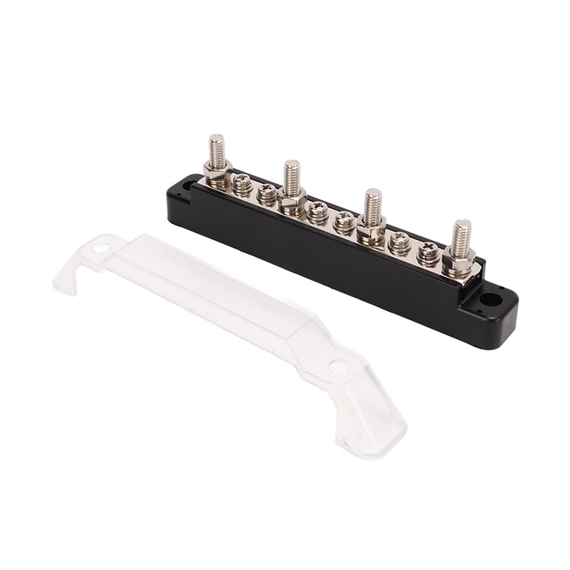 10 Way Power Distribution Block Bus Bar M6 Studs M4
