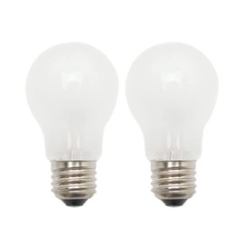 Toyo Lighting & Technology General Incandescent Bulb (Frost) 100 W Shape 2 Pack Set of 2 Bulbs, E26 Base, TC-LW100V90W, 1P - Set of 2
