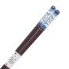 Chopsticks for Rear Lacquer 切子 Pine Wood (Natural Wood) Blue