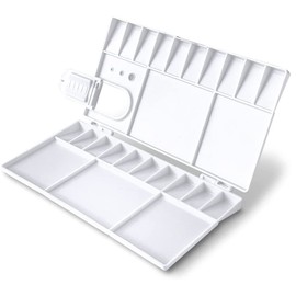 DFsucces Watercolor Paint Palette, Plastic, Watercolor, Oil Painting, Etc. 20 Colors
